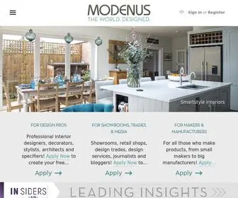 Modenus.com(Interior Design Ideas & Inspiration) Screenshot