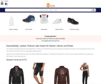 Modeonlinemarkt.de(KleiderJackenT-Shirt’s) Screenshot