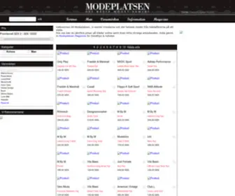 Modeplatsen.se(Klädaffär) Screenshot