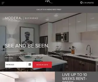 Moderabuckhead.com(SEE AND BE SEEN) Screenshot