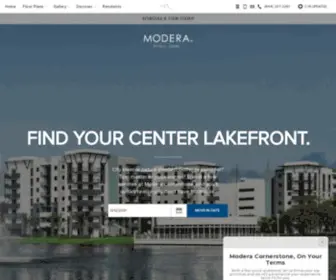 Moderacornerstone.com(Modera Cornerstone) Screenshot