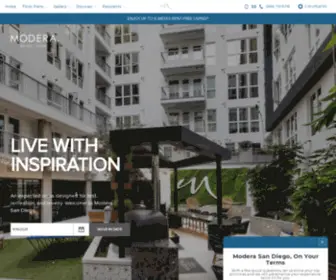 Moderasandiego.com(Modera San Diego) Screenshot