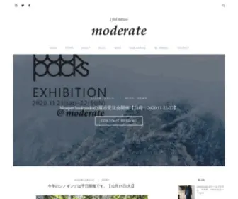 Moderateweb.com(三重県四日市市泊町) Screenshot