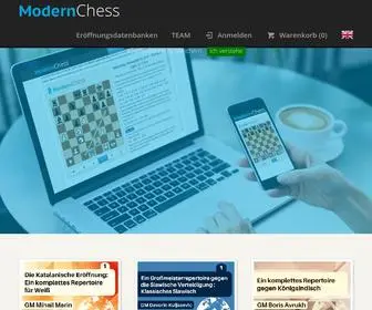 Modern-Chess.de(Modern Chess Magazine) Screenshot