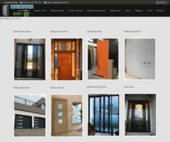 Modern-Doors.ca(Modern Doors) Screenshot