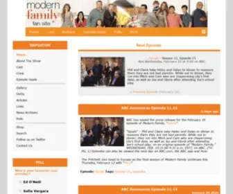 Modern-Family.tv(Modern Family Site) Screenshot