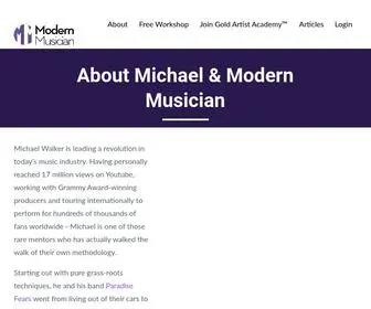 Modern-Musician.com(Modern Musician) Screenshot