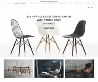 Modern-Source.com(Mid Century Modern Furniture Reproductions) Screenshot