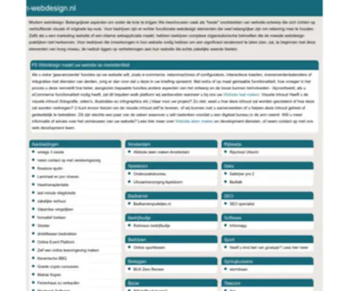 Modern-Webdesign.nl(Domain Default page) Screenshot