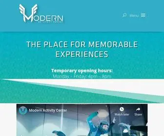 Modernactivitycenter.no(Modern Activity Center) Screenshot