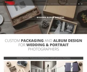 Modernalbumdesigns.com(Modern Album Designs) Screenshot