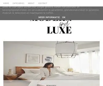 Modernandluxe.com(Modern and Luxe) Screenshot