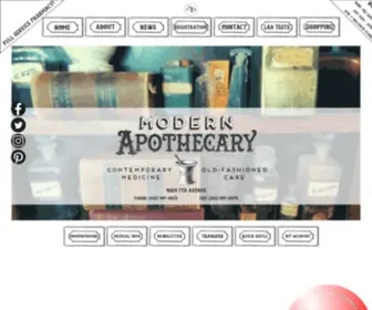 Modernapothecary.org(Modern Apothecary) Screenshot