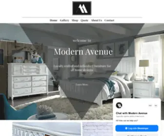 Modernavenueco.com(Furniture Restoration) Screenshot