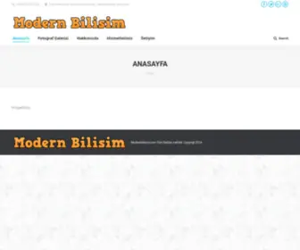 Modernbilisim.com(Modern Bilişim) Screenshot