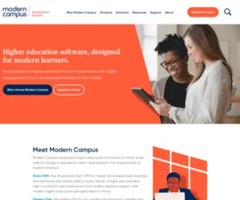 Moderncampus.com(Higher Education Management Software) Screenshot