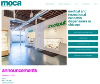 Moderncann.com(Modern Cannabis Chicago Medical Marijuana Dispensary) Screenshot