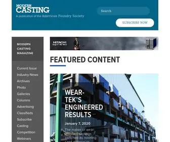 Moderncasting.com(Featured Content) Screenshot