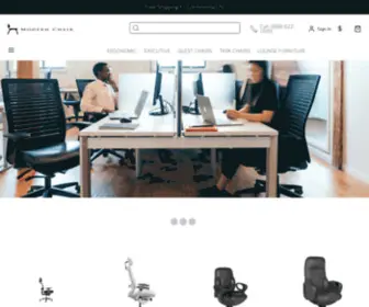 Modernchair.com(The HAG Chair Store online) Screenshot