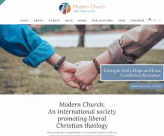 Modernchurch.org.uk(Open, respectful debate on Christian faith) Screenshot