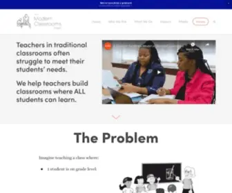 Modernclassrooms.org(Modern Classrooms Project) Screenshot