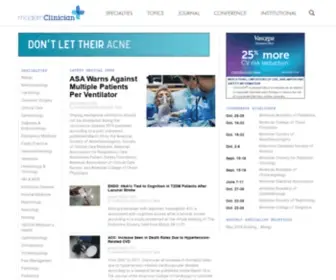 Modernclinician.com(Modern Clinician) Screenshot