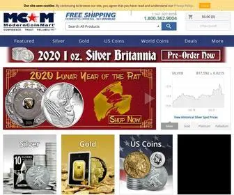 Moderncoinmart.com(Home) Screenshot