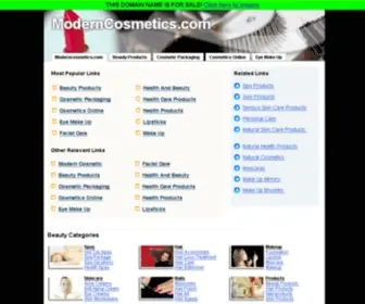 Moderncosmetics.com(MAC Cosmetics) Screenshot