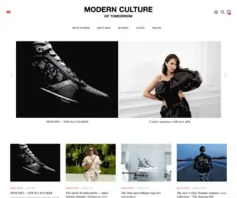 Moderncultureoftomorrow.com(MODERN CULTURE OF TOMORROW MAGAZINE) Screenshot