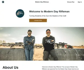 Moderndayrifleman.com(Modern Day Rifleman) Screenshot