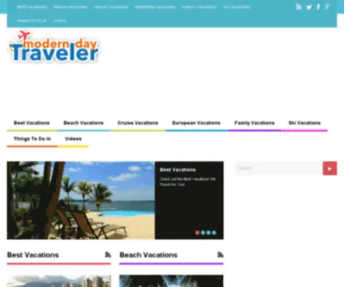 Moderndaytraveler.com(Modern Day Traveler) Screenshot