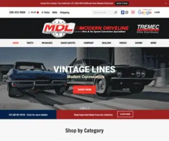 Moderndriveline.com(Transmission Conversions) Screenshot