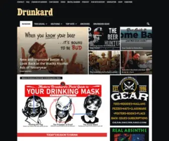 Moderndrunkard.com(Modern Drunkard Magazine) Screenshot