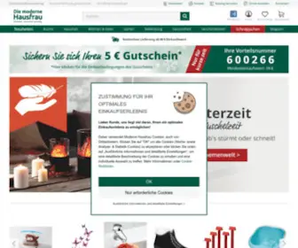 Moderne-Hausfrau.de(Haushaltswaren & Küchenutensilien) Screenshot