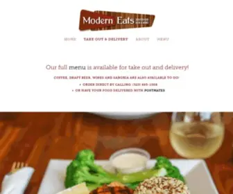 Moderneats.com(Modern Eats) Screenshot