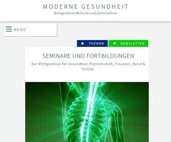 Modernegesundheit.com(Moderne Gesundheit) Screenshot