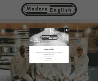 Modernenglish.me(Modern English Official Website) Screenshot