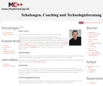 ModernescPP.de(ModernesCpp) Screenshot