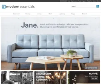 Modernessentials.com(Modern Essentials) Screenshot