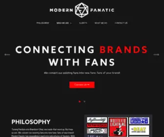 Modernfanatic.com(Modern Fanatic) Screenshot