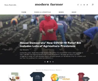 Modernfarmer.com(Modern Farmer) Screenshot