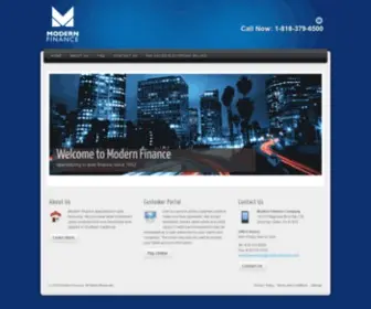 Modernfinance.com(Modern Finance) Screenshot