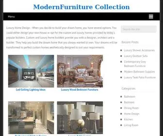 Modernfurniturecollection.com(Luxury Home Design) Screenshot