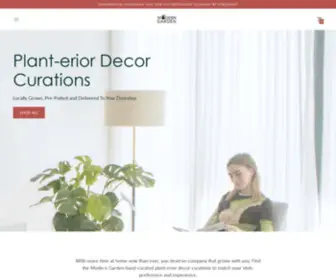 Moderngarden.co(Modern Garden) Screenshot