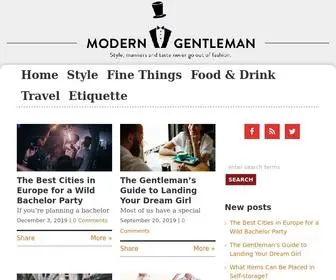 Moderngentlemanmagazine.com(Modern Gentleman Magazine) Screenshot