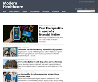 Modernhealthcare.com(Modern Healthcare) Screenshot