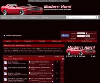 Modernhemi.com(Modern Hemi Forums) Screenshot