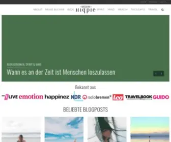 Modernhippie.de(Modern Hippie ist ein Blog) Screenshot