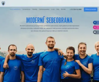 Moderni-Sebeobrana.cz(Výuka sebeobrany Praha) Screenshot