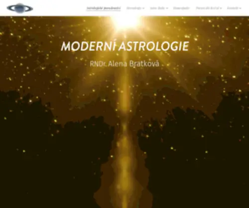 Moderniastrologie.cz(Astrologické) Screenshot